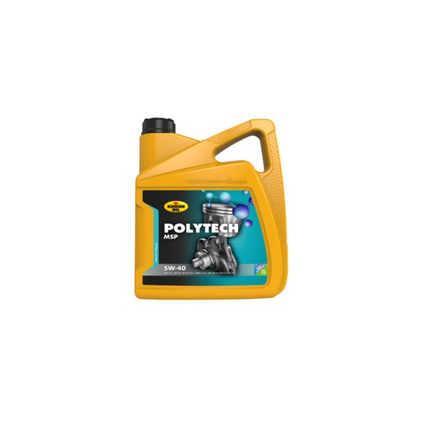 Garrafa 5Ltr Kroon-Oil Poly Tech MSP 5W-40